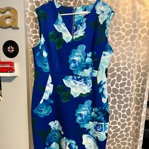 Calvin Klein V Neck Dress